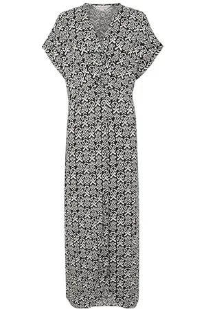 Part Two Damen Grietpw Loose Fit Above Ankle Length Dress Lässiges Kleid, , Large