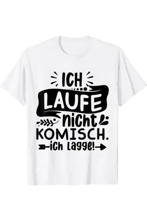 witzige und lustige Sprüche Ich Laufe Nicht Komisch Ich Lagge Spruch Geschenk für Gamer T-Shirt
