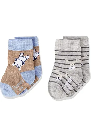 Sterntaler Baby-Jungen Eisbär Socks 2er-Pack, , 17/18