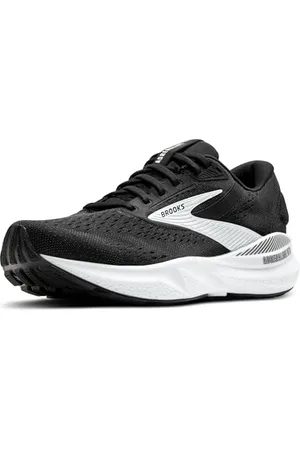 Brooks Adrenaline GTS 24 Stützender Laufschuh für Herren, Schwarz/Weiß, 9.5 Wide