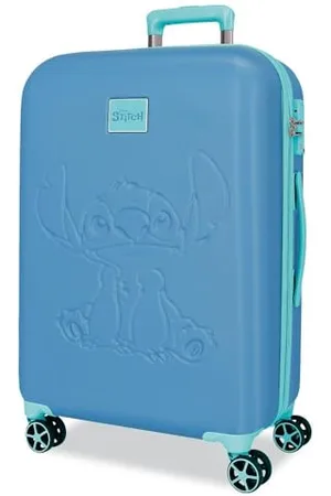Disney Joumma Reisekoffer mit Stitch, mittelgroß, , 44 x 60 x 26 cm, starr, 3,86 kg, TSA-ABS-Verschluss, 3,86 kg, 68,64 l, , Talla única, Mittelgroßer Koffer