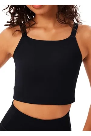 GIRLFRIEND COLLECTIVE Sports Bra, Classic Women’s Sports Bra, Low Back, Without Underwire and Padding, Perfect for, Tennis, Spinning, Jogging, Sizes XXS-6XL