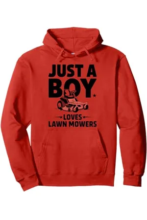 Graphic 365 Rasenmäher Junge Lustiges Rasenpflege Landschaftsbau Geschenk Pullover Hoodie