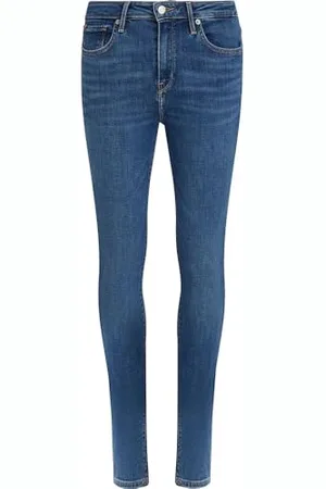 Tommy Hilfiger Damen Jeans Hose Como Skinny Fit, Blau (Nos Mid Blue), 28W/28L