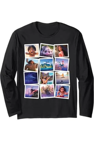 Disney Vaiana 2 Maui Simea Pua Heihei Tropical Movie Moments Langarmshirt
