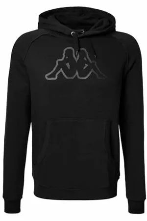 Kappa Herren Zaiver SWT Sweatshirt, Schwarz/Grau (Black Greyish), XL