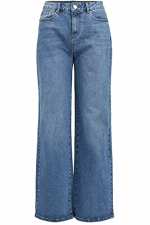VILA VIWIDER DL HW Wide Jeans MBD