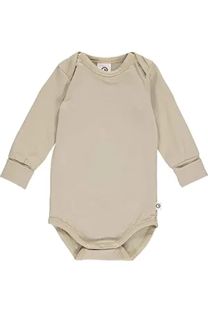 Müsli By Green Cotton Baby Boys Cozy me l/s Body Base Layer, , 80