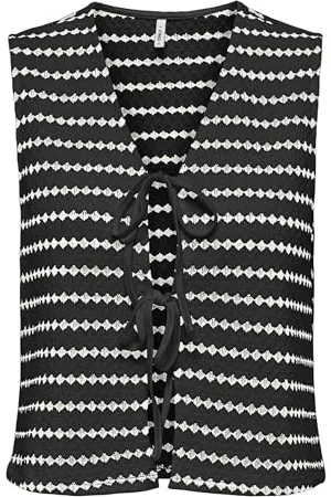 ONLY Onleva S/L Short Stripe Vest Cs JRS