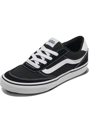 Vans Brooklyn Ls Sneaker, Wildleder/Canvas Schwarz/Weiß, 39 EU