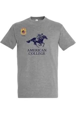 American College Unisex Herren Damen Manner Frauen T-Shirt, , XL