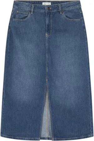 Springfield Damen FaldaMidiEstampadaConElásticoInterior Midirock Print, , 34