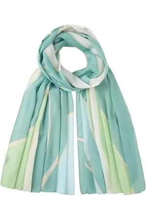 TOM TAILOR 1046516 Schal, 38060-Green Abstract Scarf, OneSize