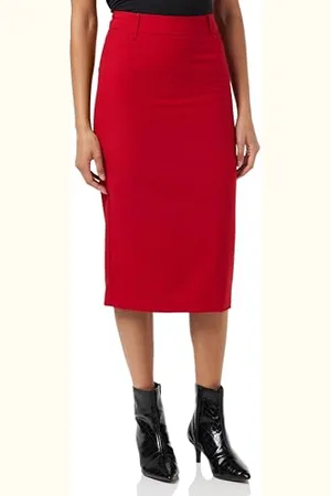 Benetton Damen Gonna 40K6D001Q Rock, , 38