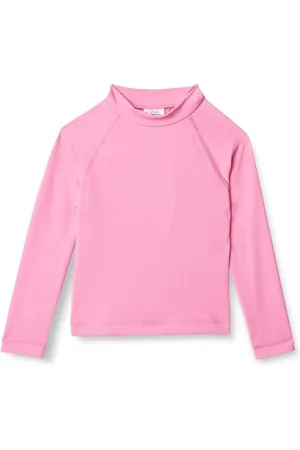 Amazon Mädchen Langärmliges Rashguard T-Shirt, , 6-7 Jahre