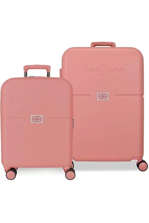 Pepe Jeans Accent Kofferset, , 55/70 cm, starr, 2,8 kg, TSA-Verschluss, ABS, 2,8 kg, 116 LExtensible Handgepäck von Joumma Bags, , Talla única, Koffer-Set