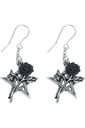 Alchemy Ruah Vered Droppers Frauen Ohrring Hartzinn Gothic