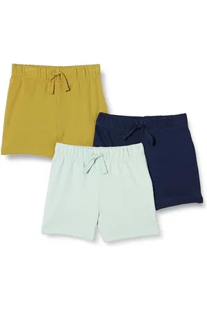 Amazon Unisex Baby Baumwollshorts Zum Schlüpfen, 3er-Pack, , 3-6 Monate