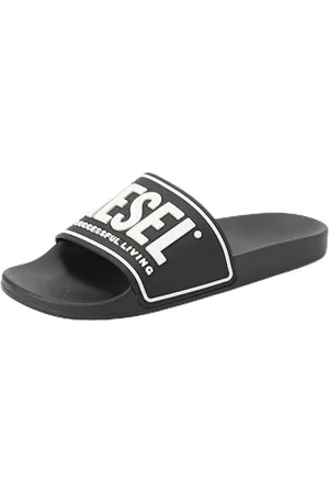 Diesel _MAYEMI SA-MAYEMI CC SANDALS_SANDAL_Schwarz/Weiß_45 EU