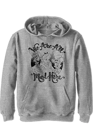 Disney Kids Alice in Wonderland All Mad Here Youth Pullover Hoodie, , Medium