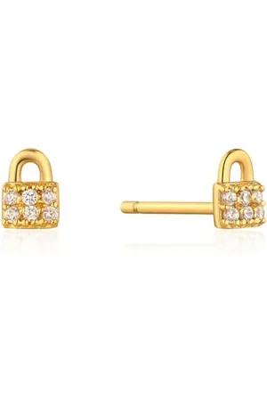 ANIA HAIE Pendientes Mujer E032-03G Plata de Ley 0,5 cm
