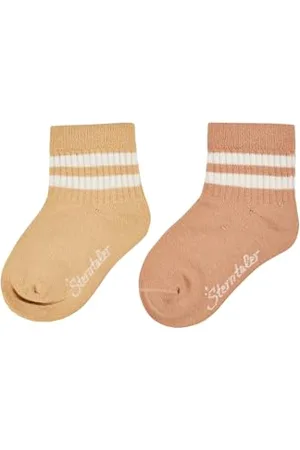 Sterntaler Socken Doppelpack Coolmax Rippe - Baby und Kindersocken kurz - klassische Rippstruktur - Sport Socke - klimaregulierend - optimale Passform - 2er Pack Unisex Socken - , Größe 22