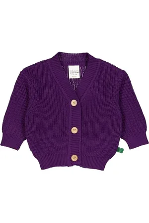 Green Cotton Baby - Mädchen Knit Chunky Cardigan Sweater, , 56 EU