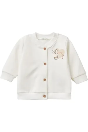 Benetton Unisex Baby Jacke M/L 35q2a501f Strickjacke, , 68 cm