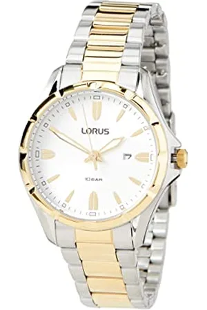 Lorus Damen Analog Quarz Uhr mit Metall Armband RJ252BX9