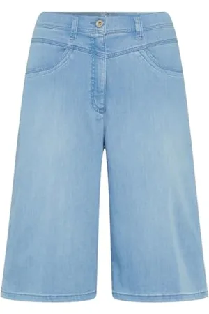 Brax Laura Stbermuda Light Denim Bermuda