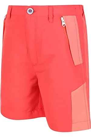 Regatta Sorcer Mount Shorts II Wasserabweisende, schnell trocknende, reflektierende Shorts für Kinder. Mit DWR- und Isoflex-Technologien. Zum Wandern geeignet.