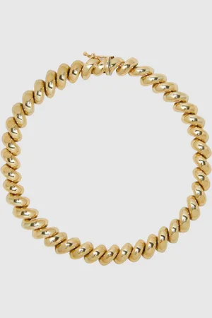 ANINE BING Spiral Bracelet in 14k Gold