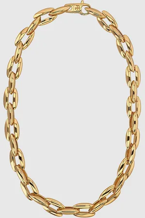 ANINE BING Oval Link Necklace in Gold