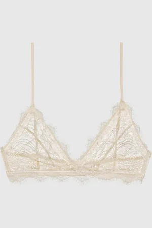 ANINE BING Lace Bra With Trim - Xl