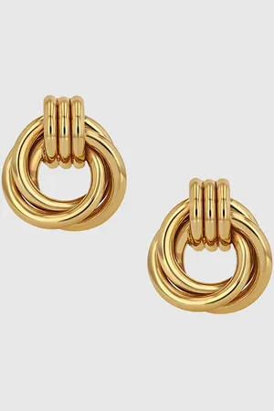 ANINE BING Triple Knot Earrings - One