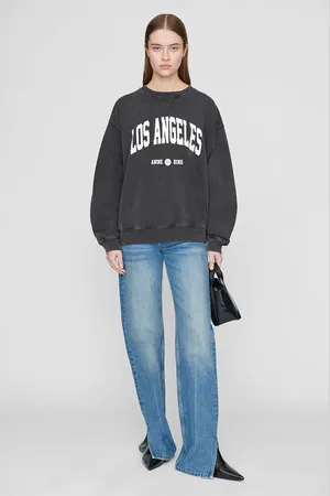 ANINE BING Ramona Sweatshirt University Los Angeles - Xl