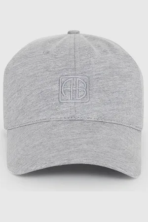 ANINE BING Jeremy Baseball Cap Framed Monogram - One