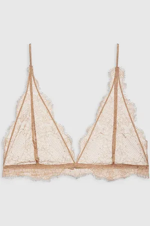 ANINE BING Delicate Lace Bra - Xs