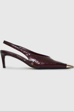 ANINE BING Nina Heels With Metal Toe Cap - 41