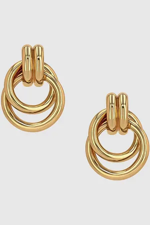ANINE BING Double Knot Earrings - One