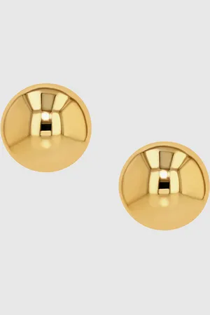 ANINE BING Large Dome Earrings - One