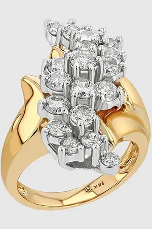 ANINE BING Wavy Diamond Ring - 5