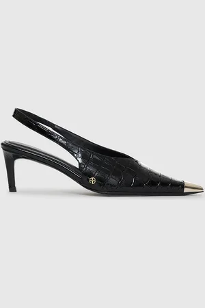 ANINE BING Nina Heels With Metal Toe Cap - 39