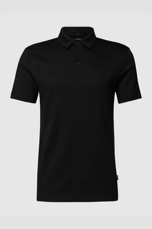HUGO BOSS Poloshirt mit Brand-Schriftzug