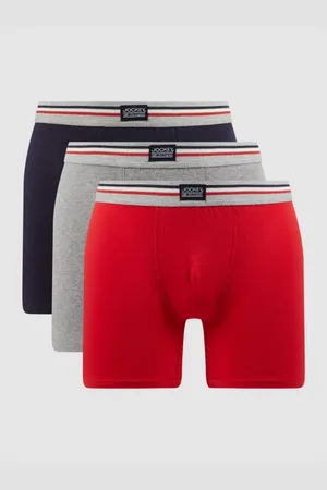 Jockey Trunks mit Label-Detail im 3er-Pack