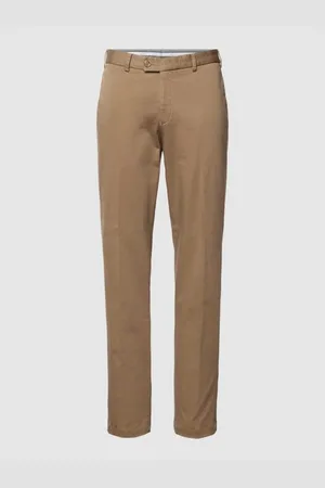 Hiltl Slim Fit Chino mit Gürtelschlaufen Modell 