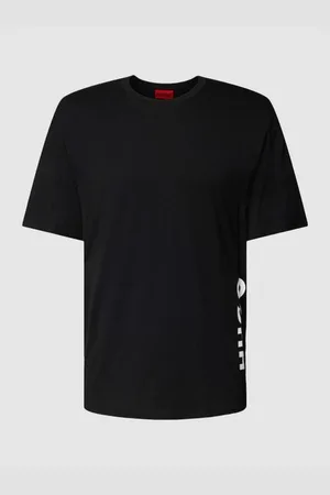 HUGO BOSS Relaxed Fit T-Shirt mit Label-Print