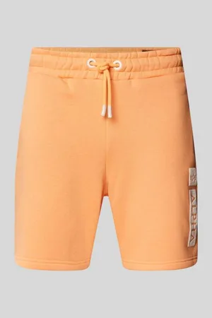 Alpha Industries Regular Fit Sweatshorts mit Label-Print