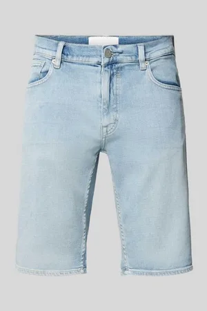 Armedangels Jeansshorts in unifarbenem Design Modell 