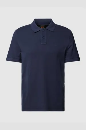 HUGO BOSS Slim Fit Poloshirt mit kurzer Knopfleiste Modell 